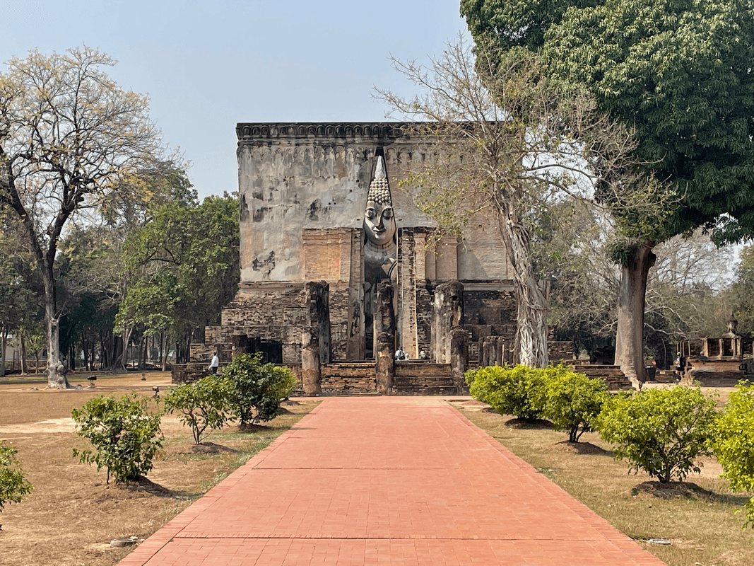 Temple avec portique