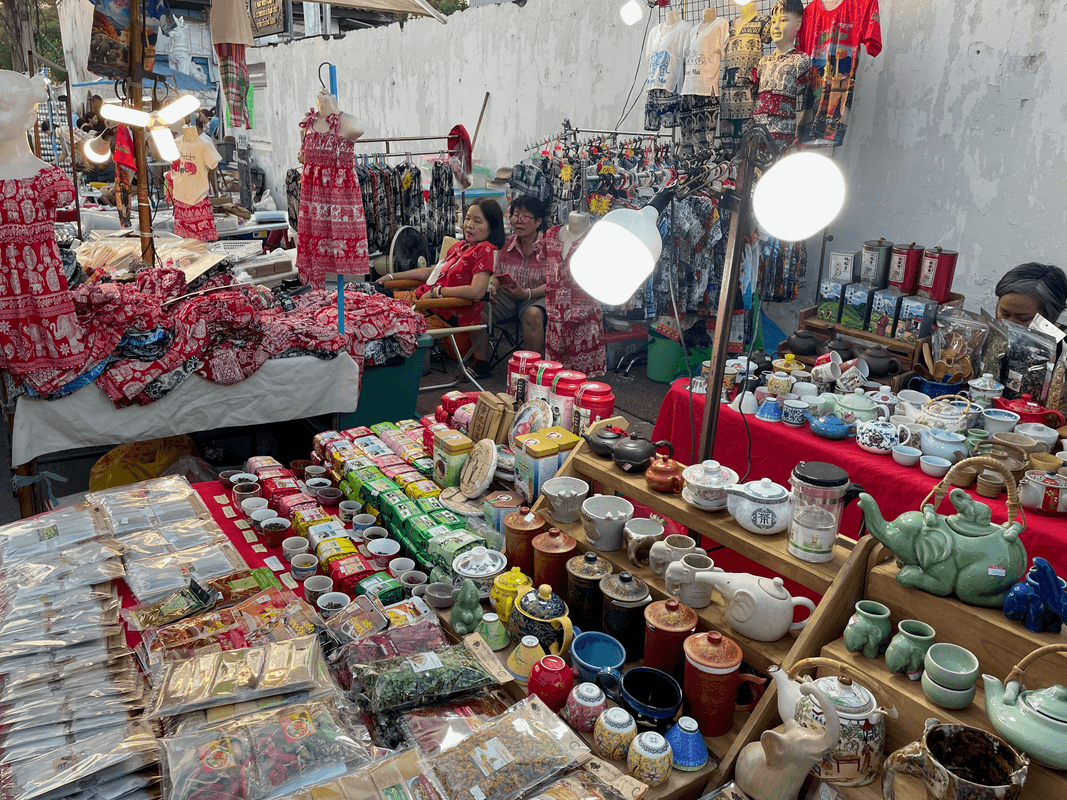 Stand au Sunday Market